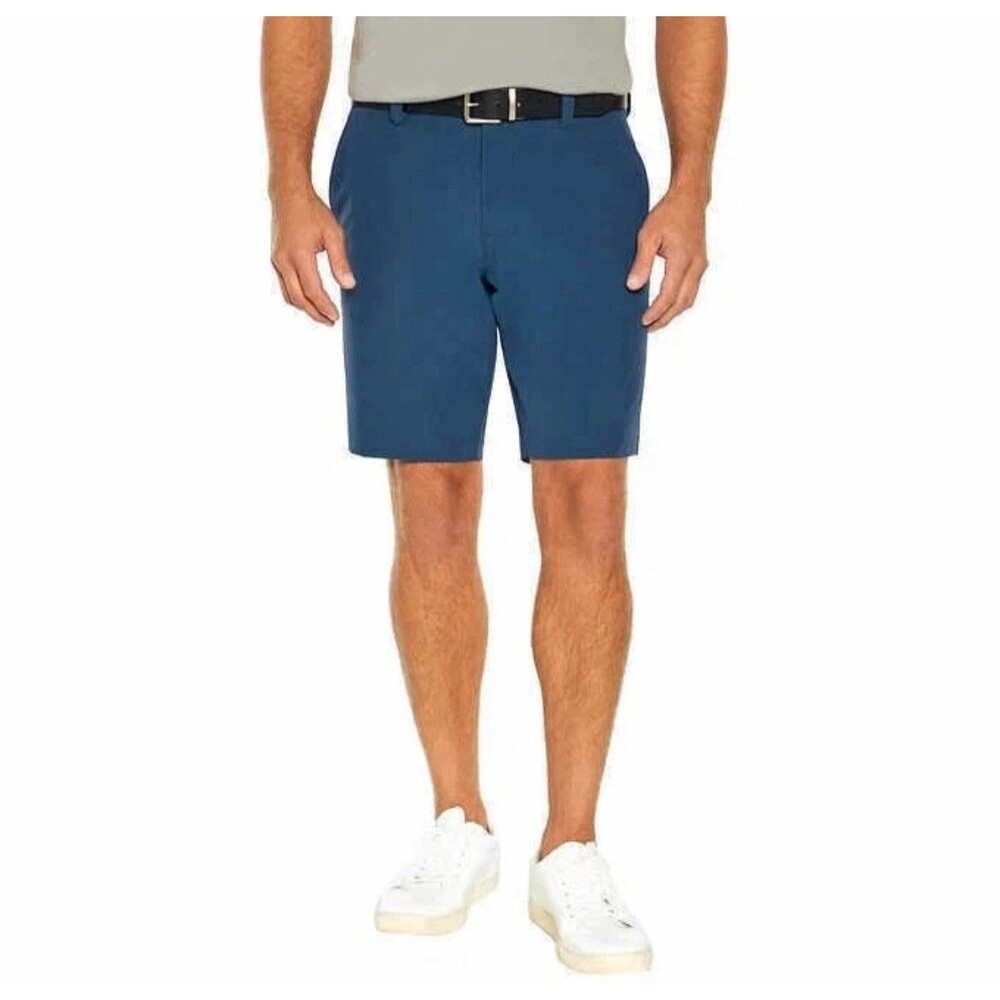NWT Banana Republic Men's Comfort Flat Front Shorts - Blue - Size 38
